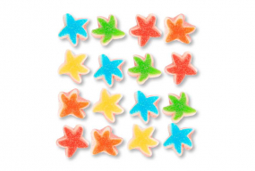 Gomas Estrelas do Mar Tricolor 200g5297