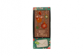 Tablete Merry X-Mas Chocolate Leite 70g5713
